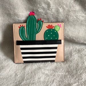 Kate spade scenic route cactus card holder
